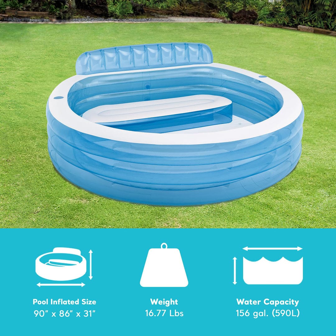 INTEX POOL 7.5FT7.1FT/2.5FT