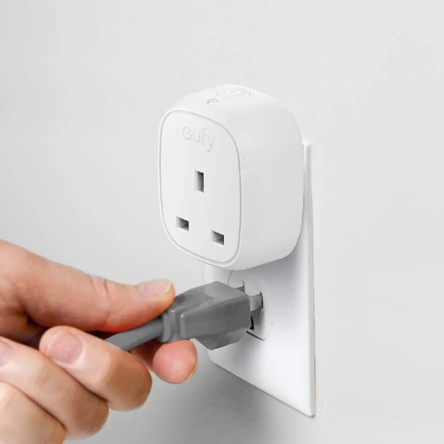 Eufy WiFi Smart Plug with Energy Monitoring, Compatible with Alexa and Google Home, No Hub Required, Control Your Devices from Anywhere