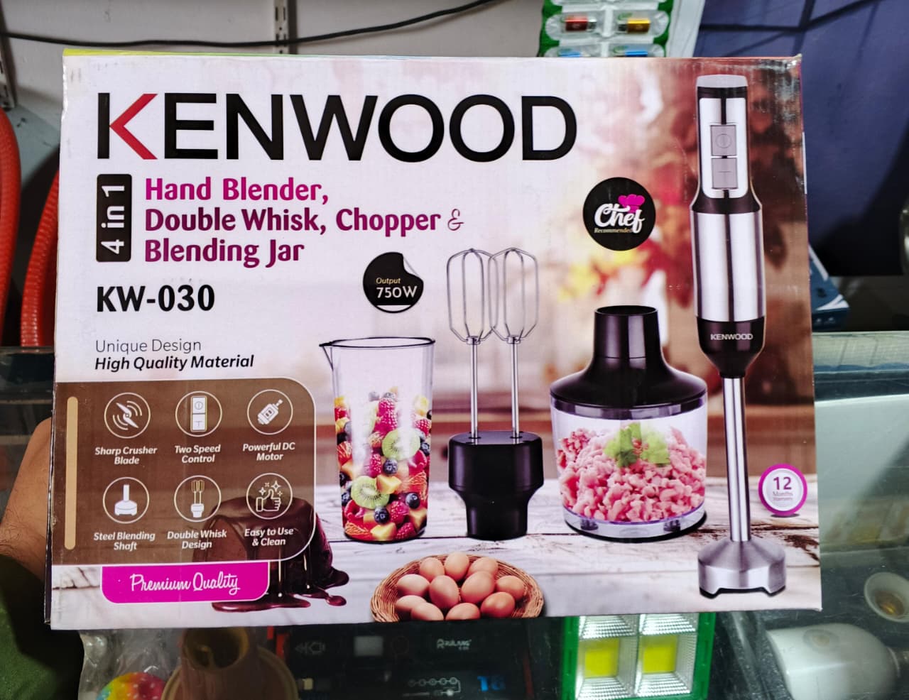 KENWOOD 4 in 1 Hand Blender