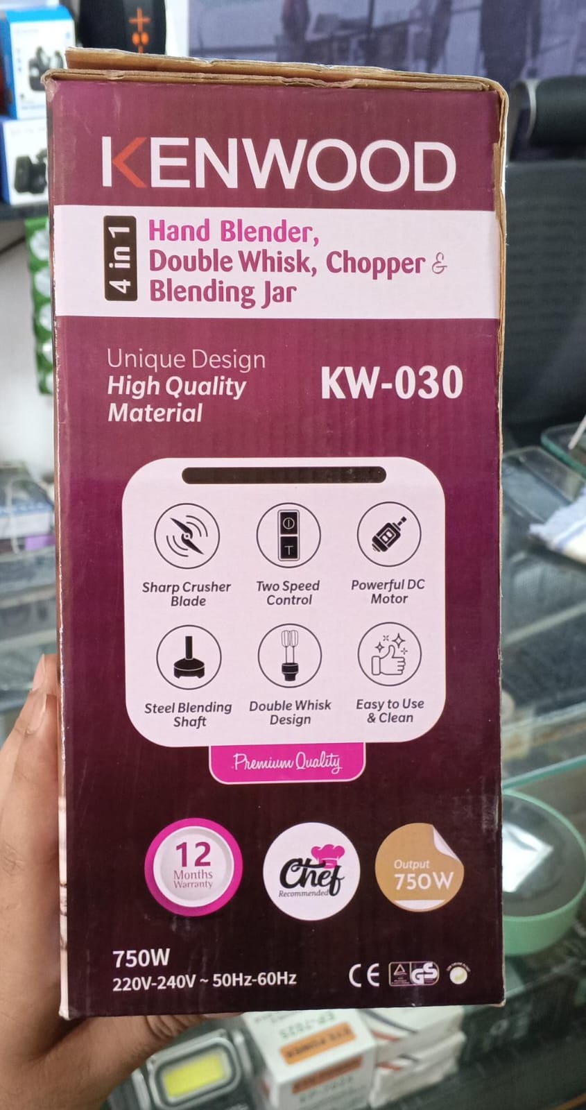 KENWOOD 4 in 1 Hand Blender