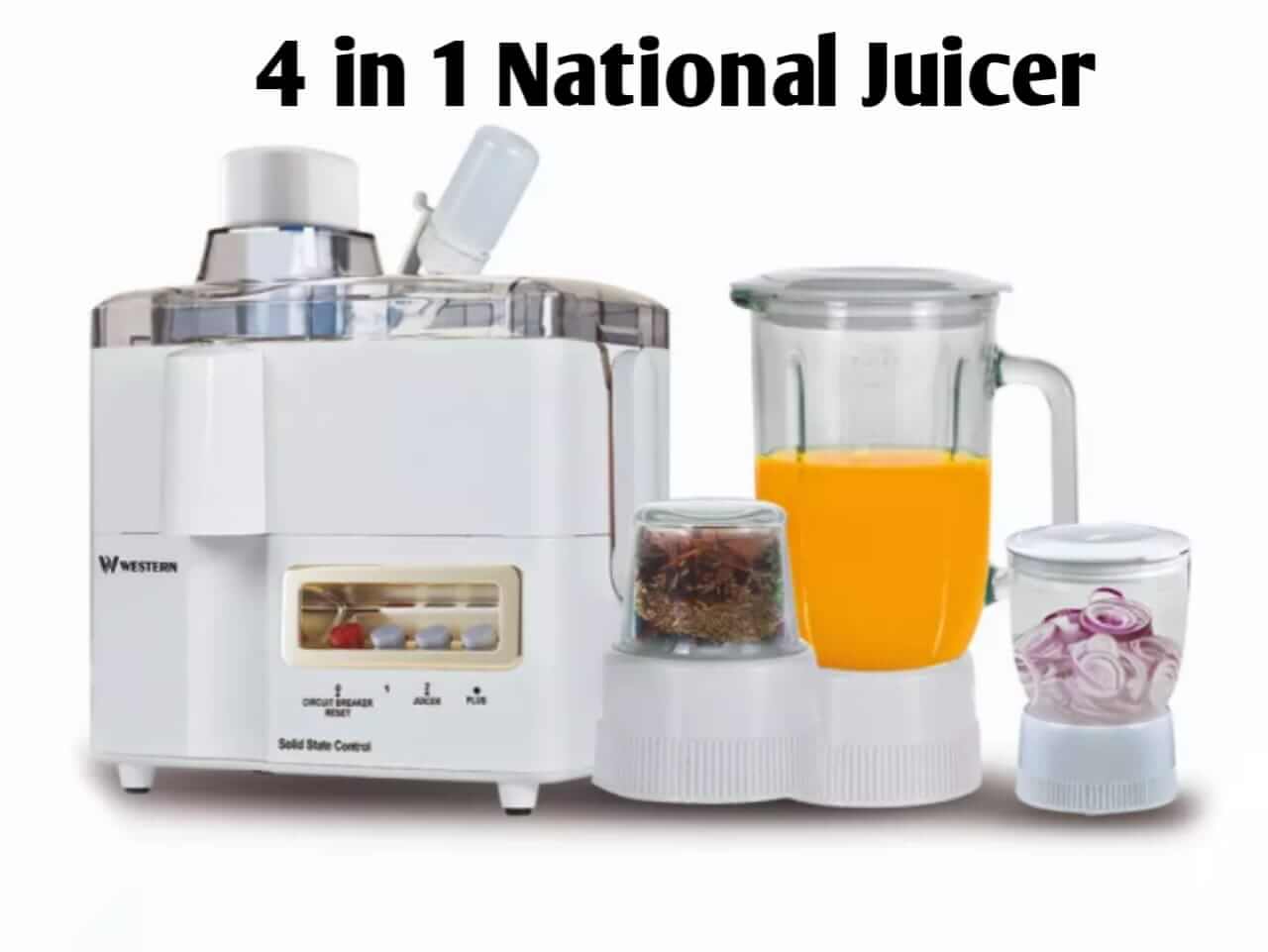 3 in 1 and 4 in 1 JUICER BLENDER SET