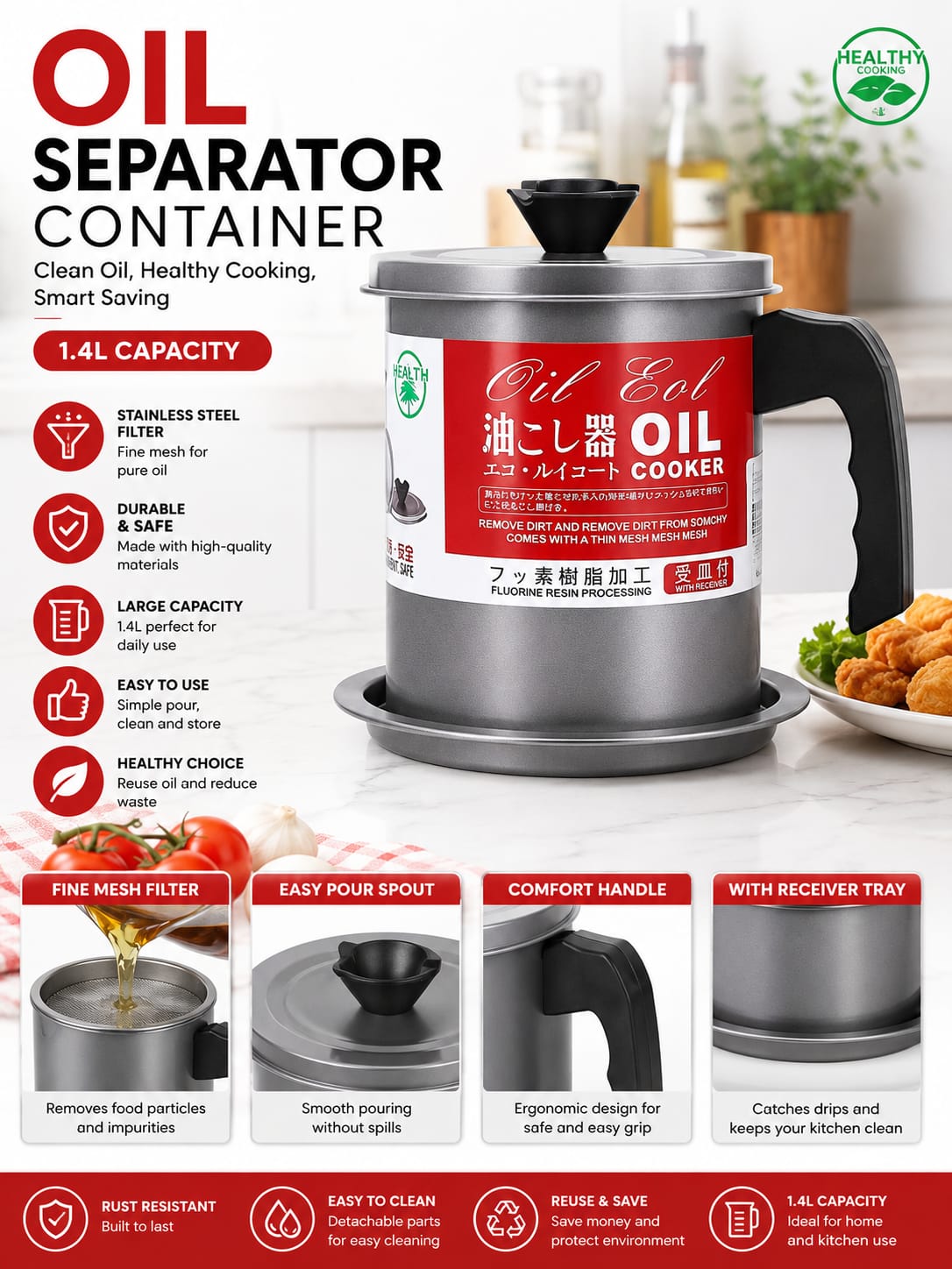 Oil Separator Container