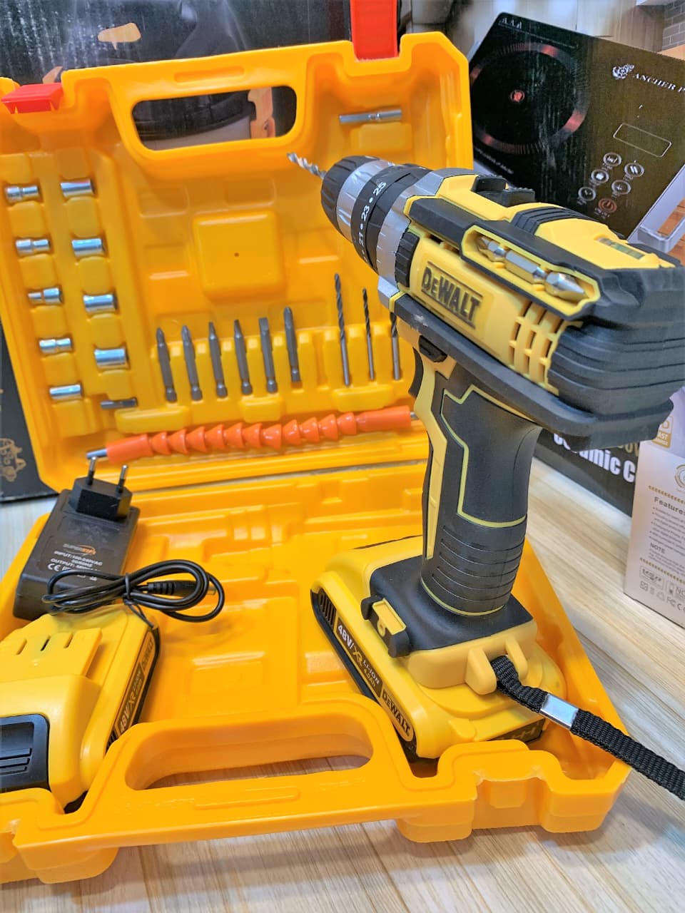 German Lot Dewalt Drill Machine 48V  (29PCS Drill Set)