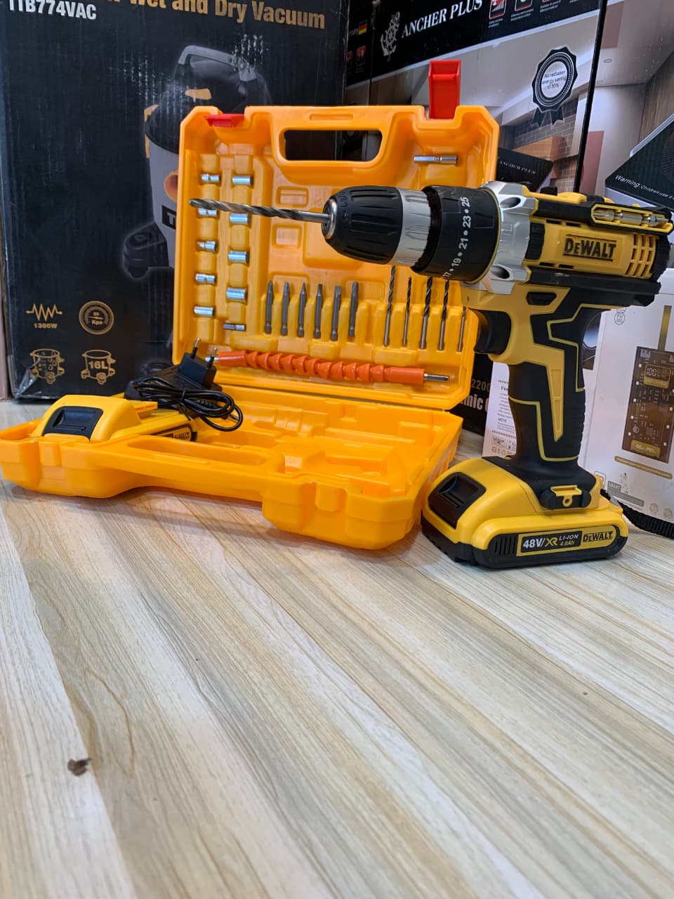 German Lot Dewalt Drill Machine 48V  (29PCS Drill Set)