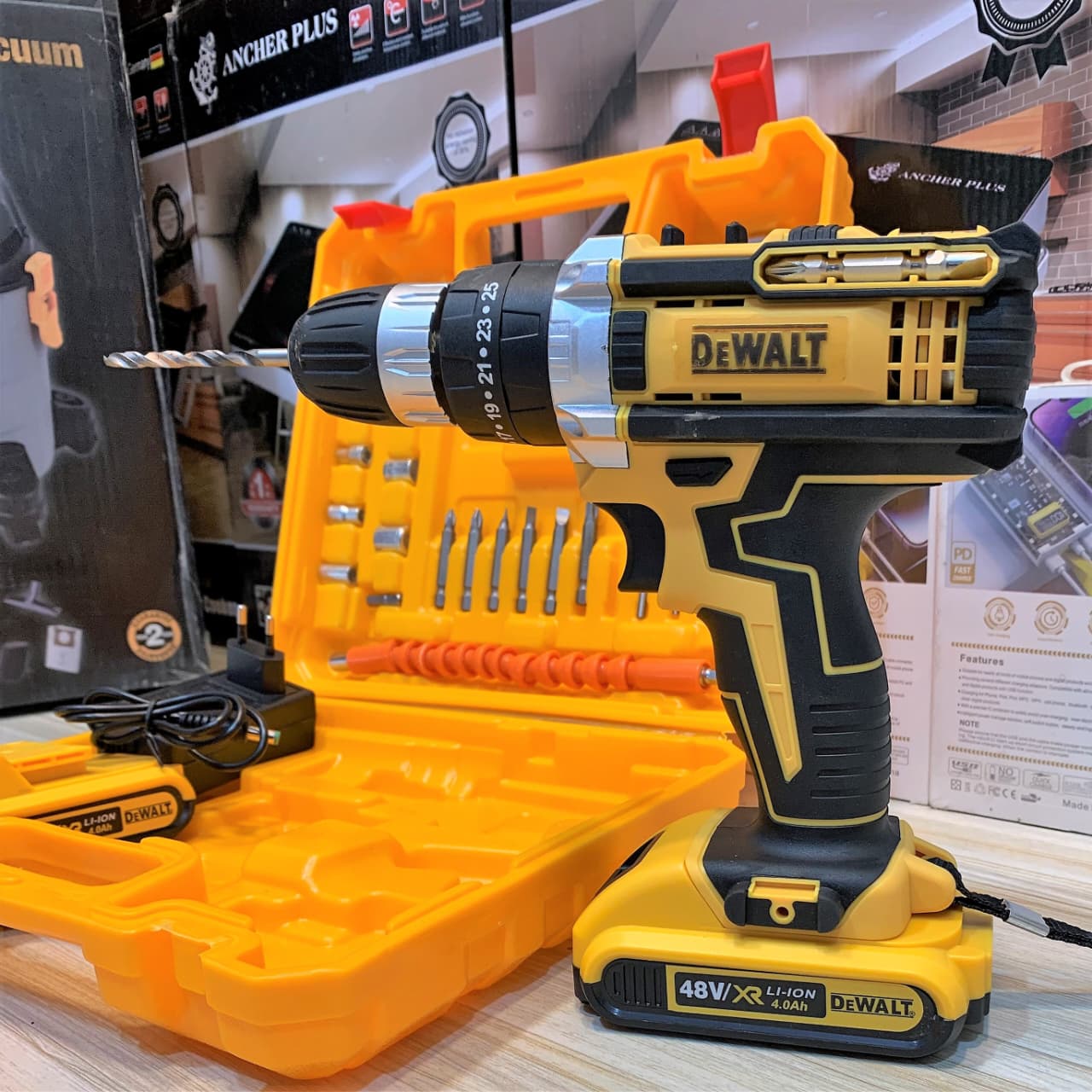 German Lot Dewalt Drill Machine 48V  (29PCS Drill Set)