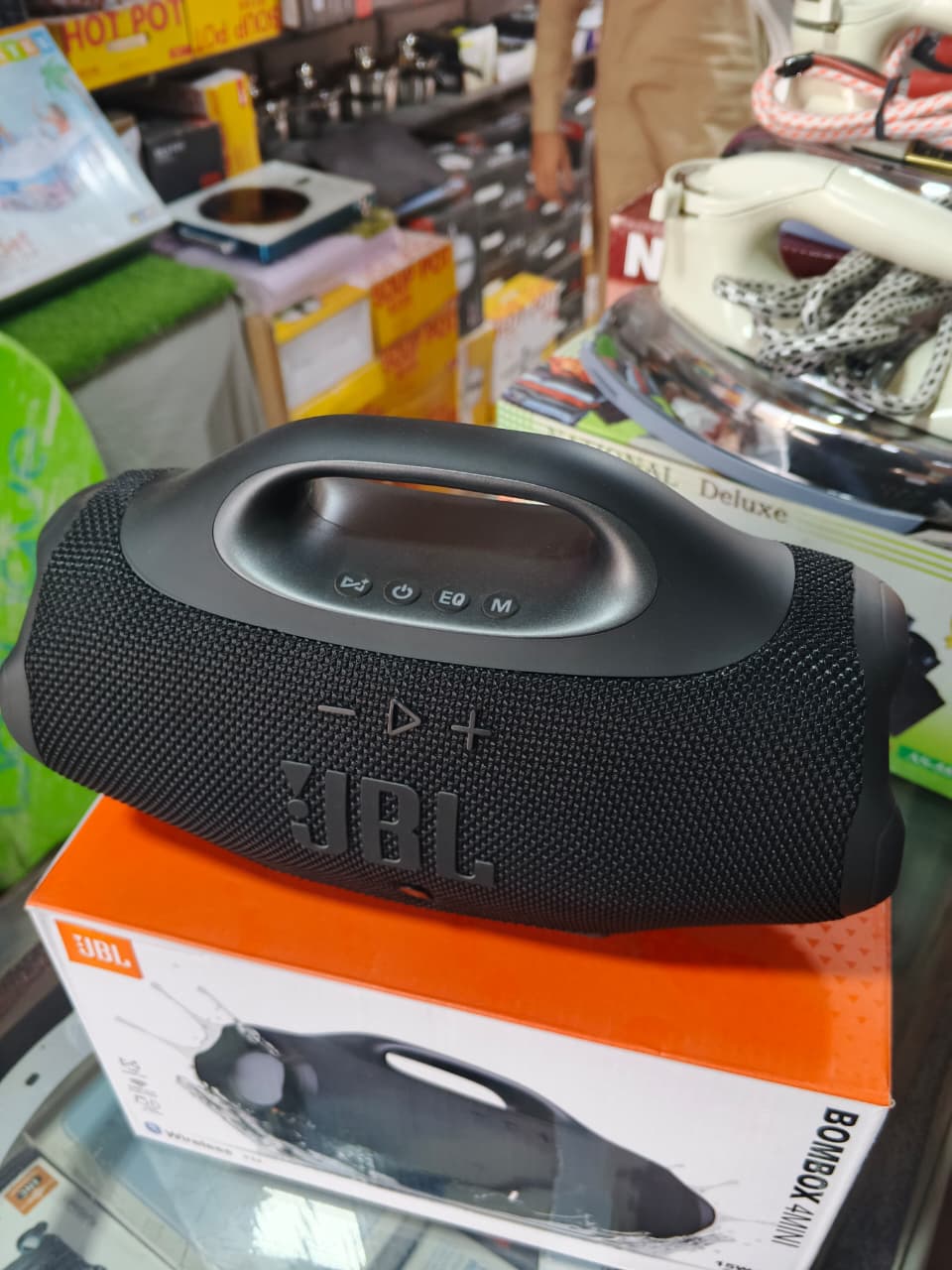 JBL Boombox 4 Mini Wireless Speaker – Powerful Sound