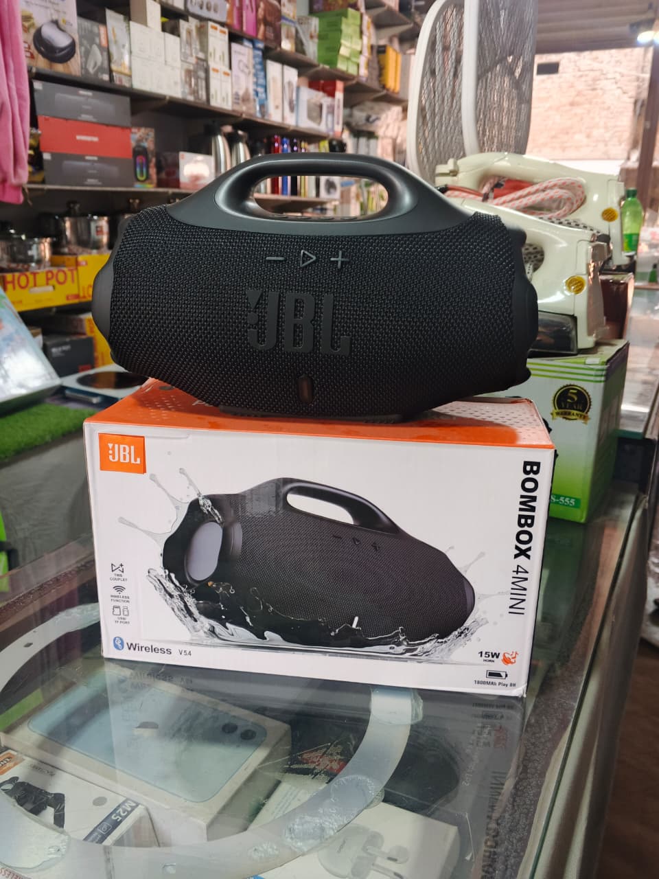 JBL Boombox 4 Mini Wireless Speaker – Powerful Sound