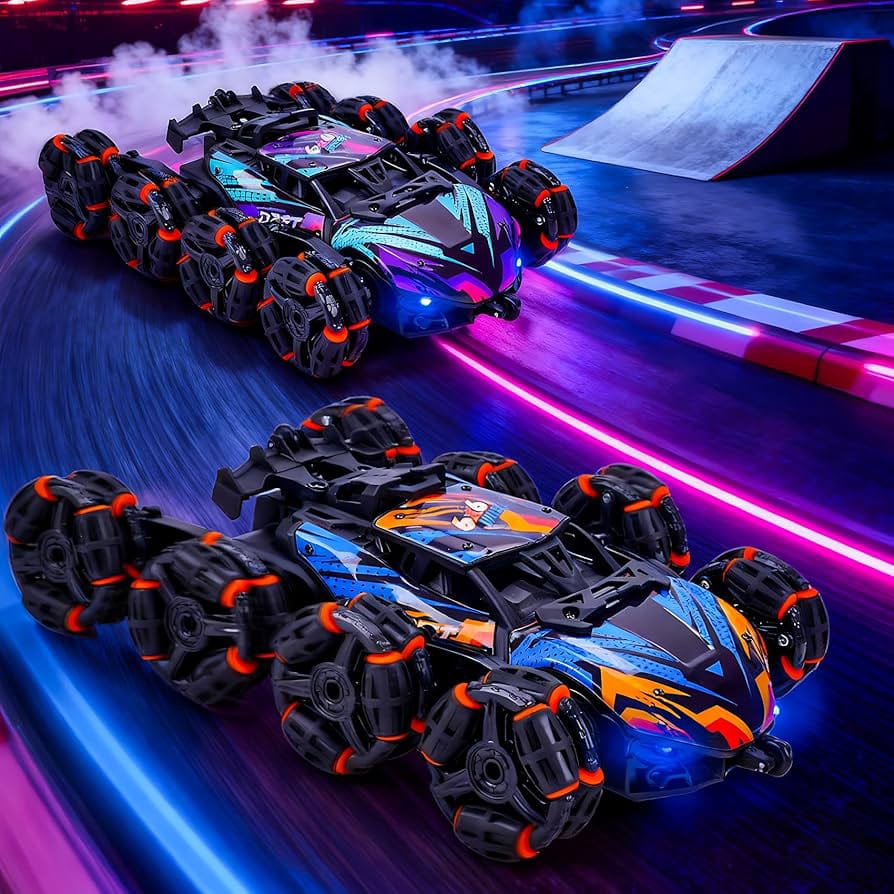 8 wheels RC stunt car