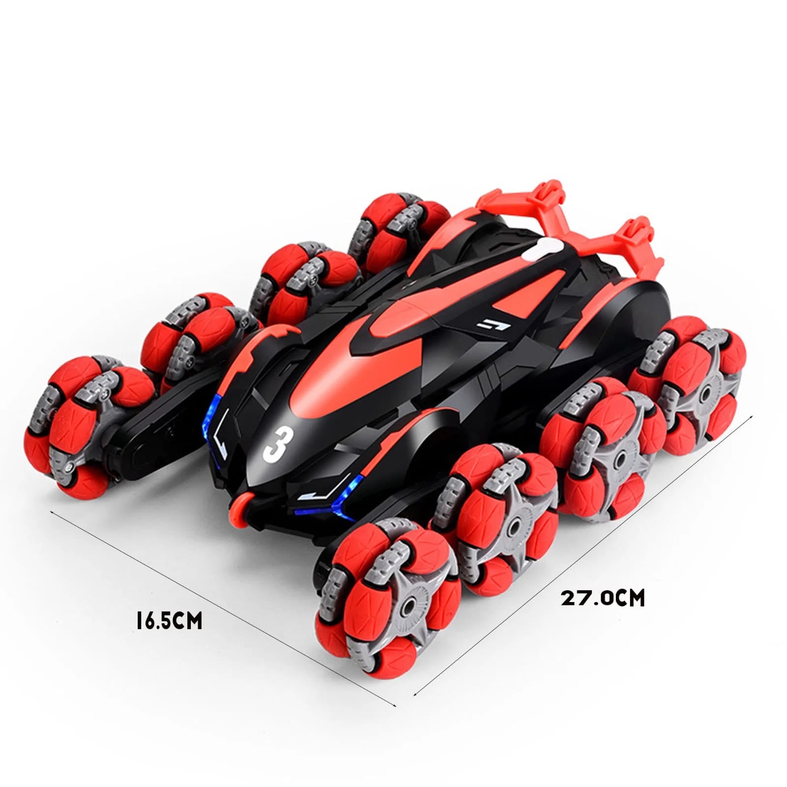 8 wheels RC stunt car