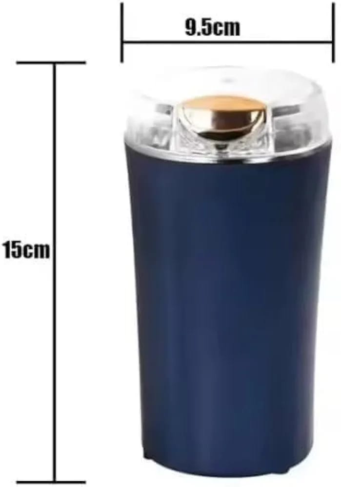 Portable Multi-Functional Electric Stainless Steel Herbs Spices Nuts Grain Grinder for Home and Office
