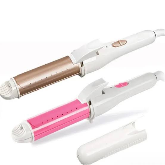 2-in-1 Hair Straightener & Curler – Professional Styling Tool