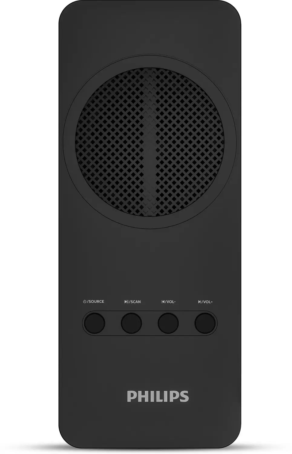 PHILIPS MMS2025/94 25W Bluetooth Laptop/Desktop Speaker (Black, 2.1 Channel)
