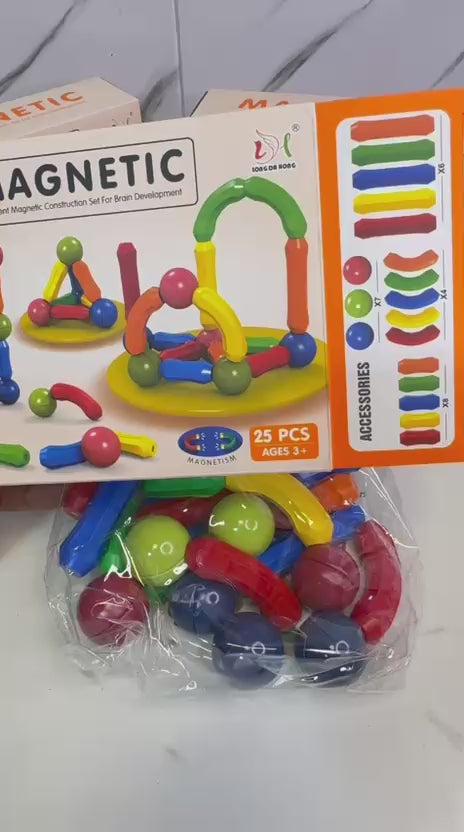 Magnetic Building Sticks