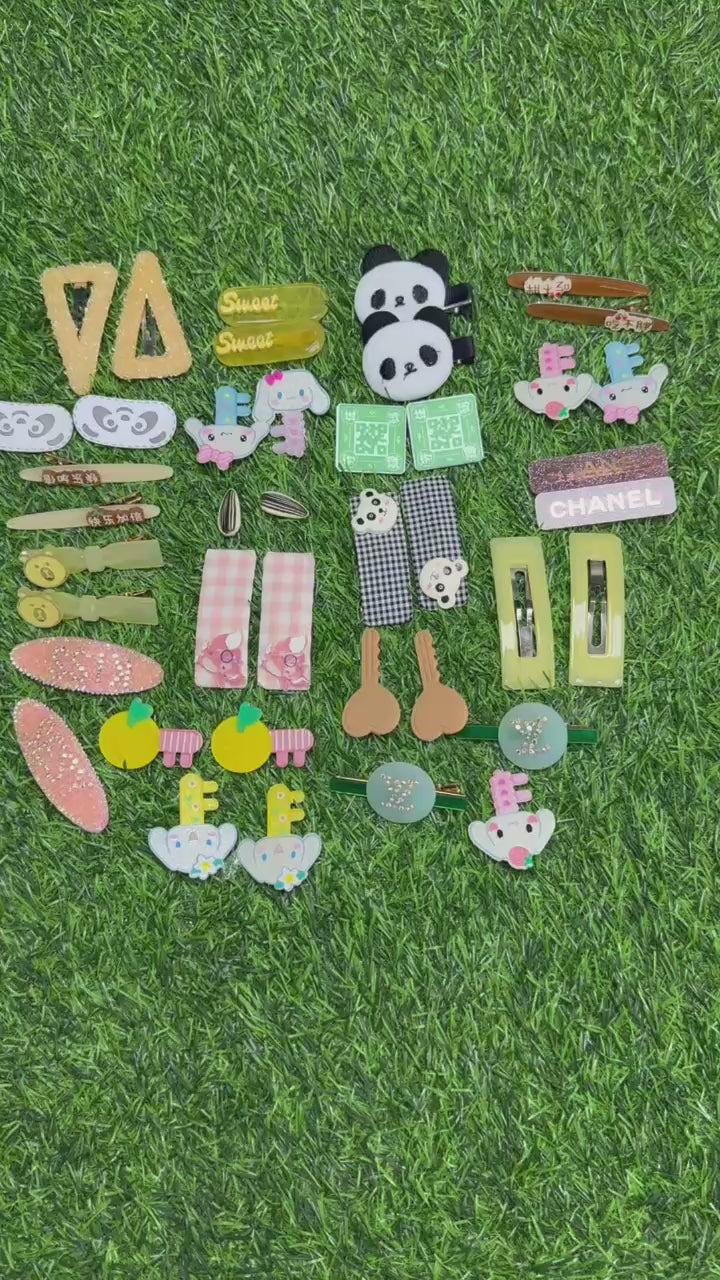 Deal 1 Pack of 40  |  20 Pairs Hair Accessories for Ladies/Kids