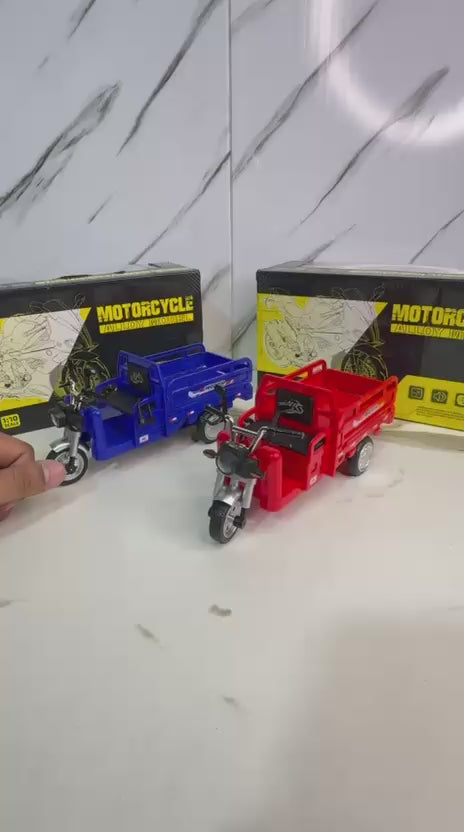 Alloy Tricycle Miniature Model Metal Diecast 1:15