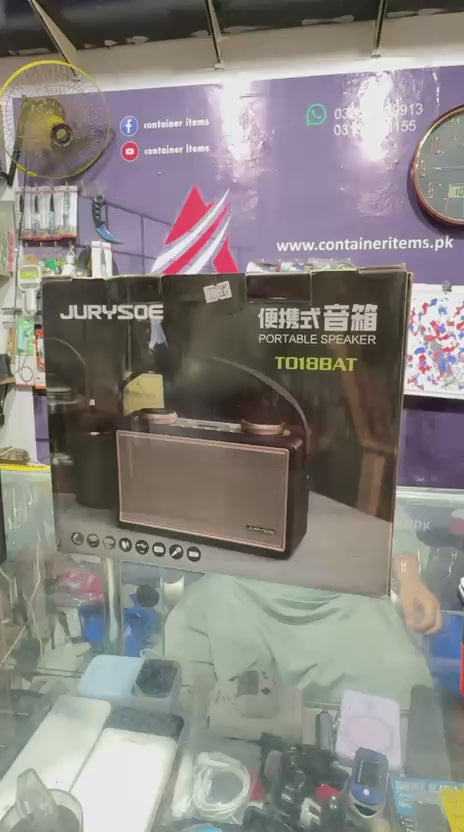 JURYSOE PORTABLE KAROAKE SPEAKER